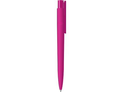 Шариковая ручка RECYCLED PET PEN PRO K transparent GUM soft-touch, розовый