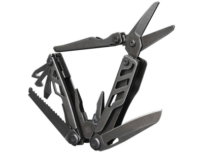 Мультитул Nextool Flagship Pro, черный, 16 функций (NE20120)