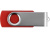 Флеш-карта USB 2.0 32 ГБ Квебек, красный , размер 32ГБ Флеш-карта USB 2.0 32 ГБ Квебек, красный , размер 32ГБ