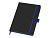 Блокнот ColorNote Black, твердая обложка A5, 80 листов, черный с синим