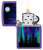 Зажигалка ZIPPO Ночь в лесу с фиолетовым матовым покрытием | Night In The Forest Purple Matte, латунь/сталь, фиолетовая, 38x13x57 мм Зажигалка ZIPPO Ночь в лесу с фиолетовым матовым покрытием | Night In The Forest Purple Matte, латунь/сталь, фиолетовая, 38x13x57 мм