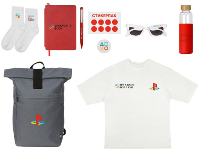 Welcome pack Welcome Aboard!, красный , размер M-L