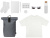 Welcome pack Welcome Aboard!, белый , размер XL-2XL Welcome pack Welcome Aboard!, белый , размер XL-2XL