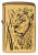 Зажигалка ZIPPO Proud Lion, с покрытием Brushed Brass, латунь/сталь, золотистая, 38x13x57 мм Зажигалка ZIPPO Proud Lion, с покрытием Brushed Brass, латунь/сталь, золотистая, 38x13x57 мм
