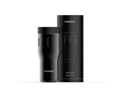 Термос питьевой, вакуумный, бытовой, тм bobber. Объем 0,47 литра. Артикул Tumbler-470 Black Coffee , размер 470 мл