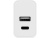 Сетевое зарядное устройство c выходами USB-A и USB-C Recharger, 10 Вт, белый Сетевое зарядное устройство c выходами USB-A и USB-C Recharger, 10 Вт, белый