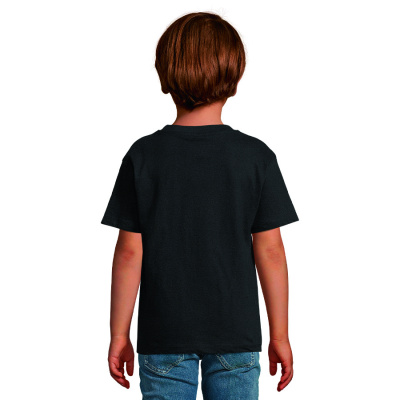 Футболка детская REGENT KIDS, чёрный, 4 года, 100% хлопок, 150 г/м2
