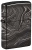 Зажигалка ZIPPO Marble Pattern с покрытием High Polish Black, латунь/сталь, чёрная, 38x13x57 мм