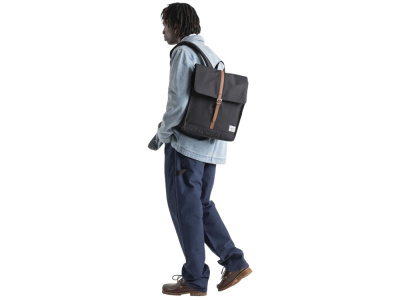 Herschel City рюкзак из переработанного материала объемом 16 л - Серый яркий