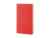 Записная книжка Moleskine Classic (в линейку) в твердой обложке, Large (13х21см), красный , размер A5
