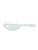 Щетка Dewal Beauty серия "Ocean wave", продувная, с нейлоновым штифтом, форма волна, светло-голубая
