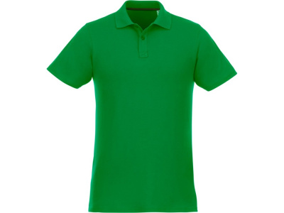 Мужское поло Helios с коротким рукавом, fern green , размер XS