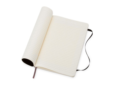 Записная книжка Moleskine Classic Soft (в линейку), Pocket (9х14 см), черный , размер A6