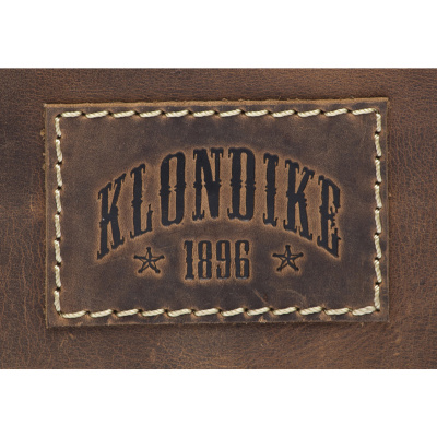 Сумка KLONDIKE 1896 коллекция «ЗЕМЛЯ ПРЕДКОВ | NATIVE», натуральная кожа в коричневом цвете, 39 х 10 х 31 см