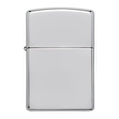 Зажигалка ZIPPO Armor™ c покрытием Глянцевый хром | High Polish Chrome, латунь/сталь, серебристая, 38x13x57 мм