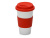 Фарфоровая кружка с двойными стенками Toronto, 300 мл, красный Фарфоровая кружка с двойными стенками Toronto, 300 мл, красный