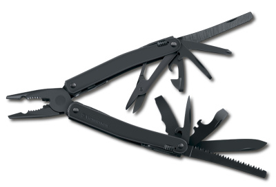 Мультитул VICTORINOX SwissTool Spirit XBS, 105 мм, 27 функций, чёрный, в нейлоновом чехле
