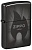 Зажигалка ZIPPO Источник света с глянцевым черным покрытием | Radiant High Polish Black, латунь/сталь, черная, глянцевая, 38x13x57 мм