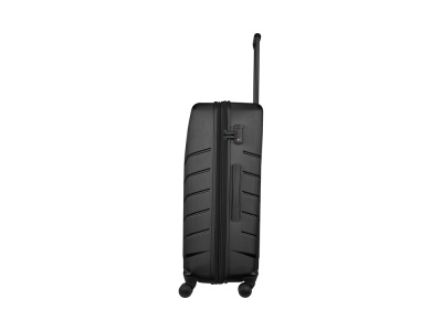Чемодан WENGER Pegasus, черный, поликарбонат+АБС-пластик, большой, 52х76х30 см, 99 л. , размер L