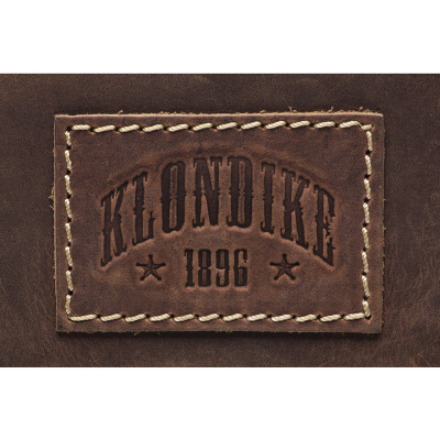 Сумка KLONDIKE 1896 коллекция «ЗЕМЛЯ ПРЕДКОВ | NATIVE», натуральная кожа в коричневом цвете, 44 х 10 х 33 см
