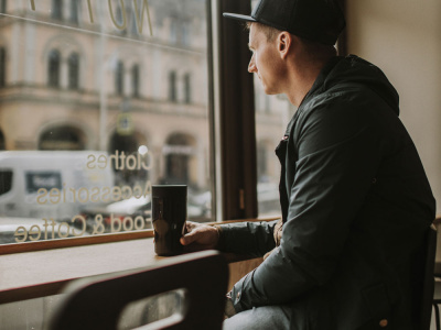Термос питьевой, вакуумный, бытовой, тм bobber. Объем 0,35 литра. Артикул Tumbler-350 Black Coffee , размер 350 мл