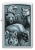 Зажигалка ZIPPO Animal Kingdom Design с покрытием Satin Chrome, латунь/сталь, серебристая, матовая, 38x13x57 мм