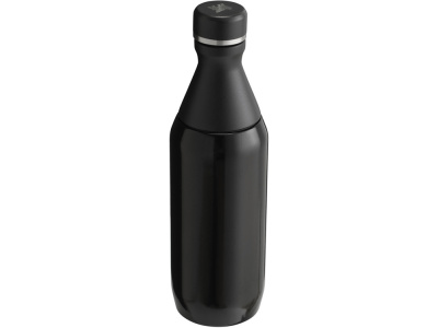 Бутылка для воды Stanley All Day Slim объемом 350 мл - черный глянцевый