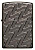 Зажигалка ZIPPO Armor® Геометрический узор с глянцевым покрытием Черный лед | Geometric Weave High Polish Black Ice®, латунь/сталь, чёрная, 38x13x57 м