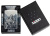 Зажигалка ZIPPO Mountain Sketch с покрытием 540 Tumbled Chrome, латунь/сталь, разноцветная, 38x13x57 мм
