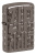 Зажигалка ZIPPO Reverse Carve с покрытием Black Ice®, латунь/сталь, чёрная, глянцевая, 38x13x57 мм Зажигалка ZIPPO Reverse Carve с покрытием Black Ice®, латунь/сталь, чёрная, глянцевая, 38x13x57 мм