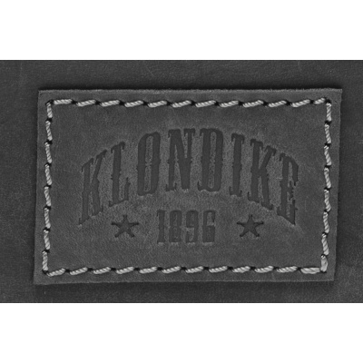 Сумка KLONDIKE 1896 коллекция «ЗЕМЛЯ ПРЕДКОВ | NATIVE», натуральная кожа в черном цвете, 35 х 13 х 36 см