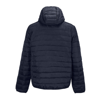 Куртка мужская "STREAM HOODED", тёмно-синий, 2XL, таффета 280 Т, 100% полиэстер