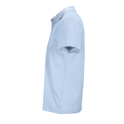 Рубашка-поло унисекс PULSE, голубой, XL, 100% хлопок, 170 г/м2