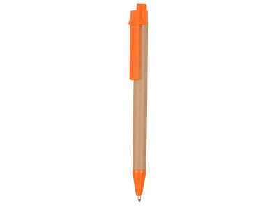 Блокнот А6 Write and stick с ручкой и набором стикеров, оранжевый