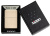 Зажигалка ZIPPO классическая со светло-песочным покрытием | Classic Flat Sand, латунь/сталь, бежевая, глянцевая, 38x13x57 мм