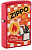 Зажигалка ZIPPO Ретро с красным матовым покрытием | Retro Design Red Matte, латунь/сталь, красная, матовая, 38x13x57 мм