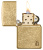 Зажигалка ZIPPO Armor® Flame c покрытием Tumbled Brass, латунь/сталь, золотистая, 38x13x57 мм