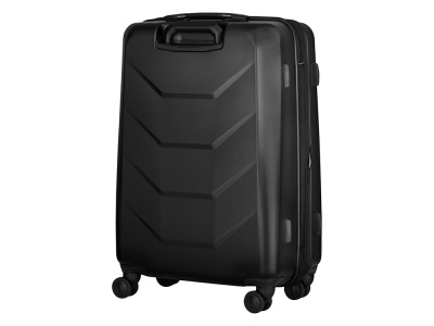 Чемодан WENGER Prymo, чёрный, средний, 45х65х26 см, 59 л, ABS+PC , размер M