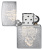 Зажигалка ZIPPO Замок черепа с покрытием матовый хром | Skull Castle Design Brushed Chrome, латунь/сталь, серебристая, 38x13x57 мм Зажигалка ZIPPO Замок черепа с покрытием матовый хром | Skull Castle Design Brushed Chrome, латунь/сталь, серебристая, 38x13x57 мм