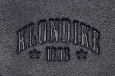 Монетница KLONDIKE 1896 коллекция «ДОУСОН | DAWSON», натуральная кожа в черном цвете, 8,5 х 2 х 7,5 см