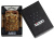 Зажигалка ZIPPO Jack Daniel's с покрытием 540 Tumbled Brass, латунь/сталь, разноцветная, 38x13x57 мм