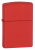 Зажигалка ZIPPO Classic с покрытием Red Matte, латунь/сталь, красная, матовая, 38x13x57 мм Зажигалка ZIPPO Classic с покрытием Red Matte, латунь/сталь, красная, матовая, 38x13x57 мм