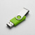 Флеш-карта USB 2.0 16 ГБ Флэш С1, зеленое яблоко , размер 16ГБ Флеш-карта USB 2.0 16 ГБ Флэш С1, зеленое яблоко , размер 16ГБ