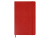 Записная книжка Moleskine Classic Soft (в линейку), Large (13х21см), красный , размер A5