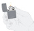 Зажигалка ZIPPO Classic с покрытием Flat Grey, латунь/сталь, серая, глянцевая, 38x13x57 мм Зажигалка ZIPPO Classic с покрытием Flat Grey, латунь/сталь, серая, глянцевая, 38x13x57 мм