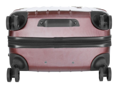 Чемодан BUGATTI ГАЛАТЕЯ | GALATEA, бордовый, поликарбонат / АБС-пластик, 46х27,5х67 см, 65 л , размер M
