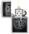 Зажигалка ZIPPO Дракон с покрытием поцарапанный хром | Dragon Design Street Chrome, латунь/сталь, серебристая, 38x13x57 мм Зажигалка ZIPPO Дракон с покрытием поцарапанный хром | Dragon Design Street Chrome, латунь/сталь, серебристая, 38x13x57 мм