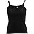 Майка "Lady-fit Strap T", черный_XL, 100% х/б, 220 г/м2
