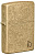 Зажигалка ZIPPO Armor® Пламя c покрытием Искусственно состаренная латунь | Flame Tumbled Brass, латунь/сталь, золотистая, 38x13x57 мм