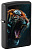 Зажигалка ZIPPO Рычащий тигр с черным матовым покрытием | Tiger Roar Design Black Matte, латунь/сталь, черная, 38x13x57 мм